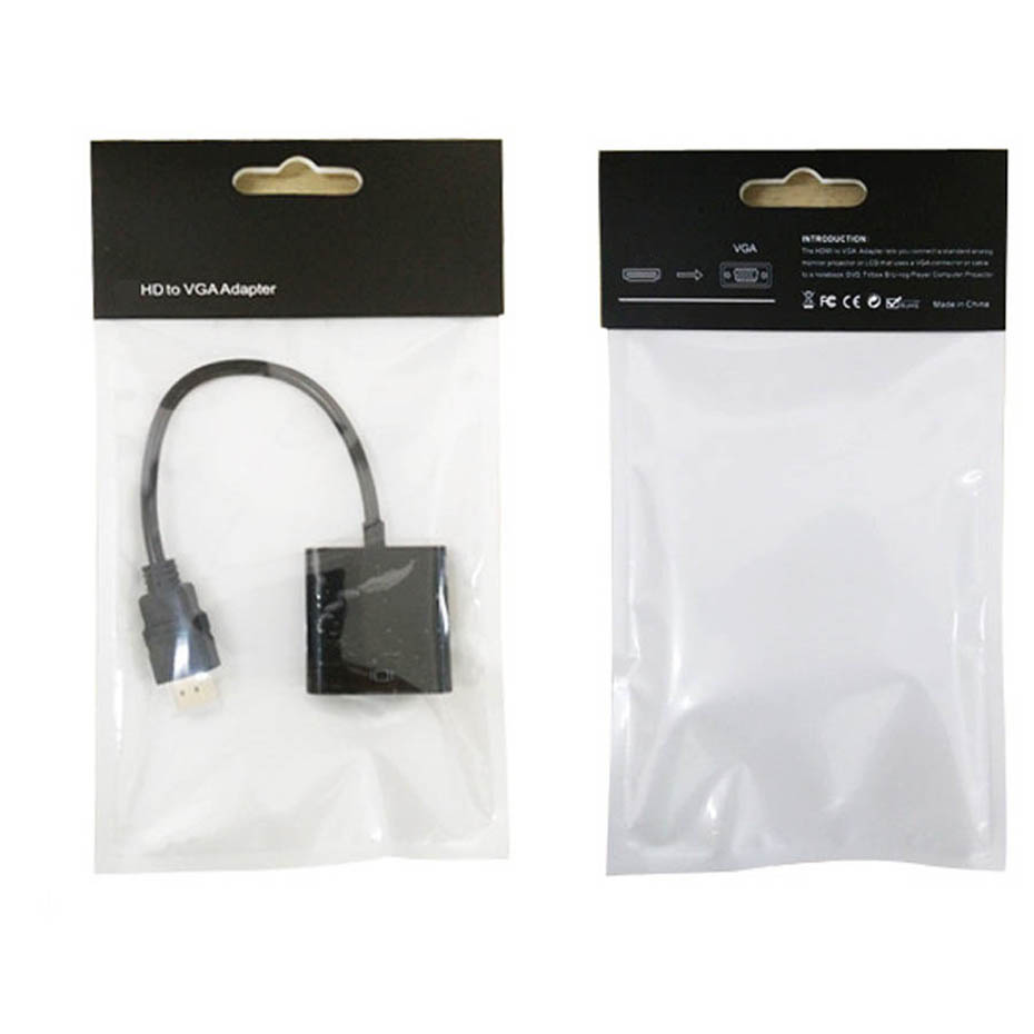 1080P HD to VGA Adapter Digital Analog Converter Cable For Xbox PS4 PC Laptop TV Box to Projector Displayer HDTV
