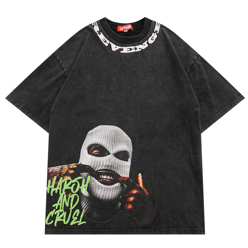 Men Oversized T Shirt Letter Print Hip Hop Streetwear Vintage Washed Summer Cotton Short Sleeve T Shirts, Black
Men Oversized T Shirt Letter Print Hip Hop Streetwear Vintage Washed Summer Cotton Short Sleeve T Shirts, Black