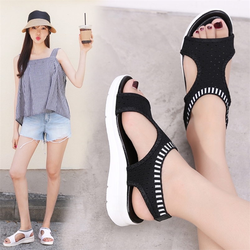Women Sandals Breathable Comfort Shopping Ladies Walking Shoes Wedge Heels Summer Platform Sandal Shoes Mujer Plus size 45 220418, Brown
Women Sandals Breathable Comfort Shopping Ladies Walking Shoes Wedge Heels Summer Platform Sandal Shoes Mujer Plus size 45 220418, Brown