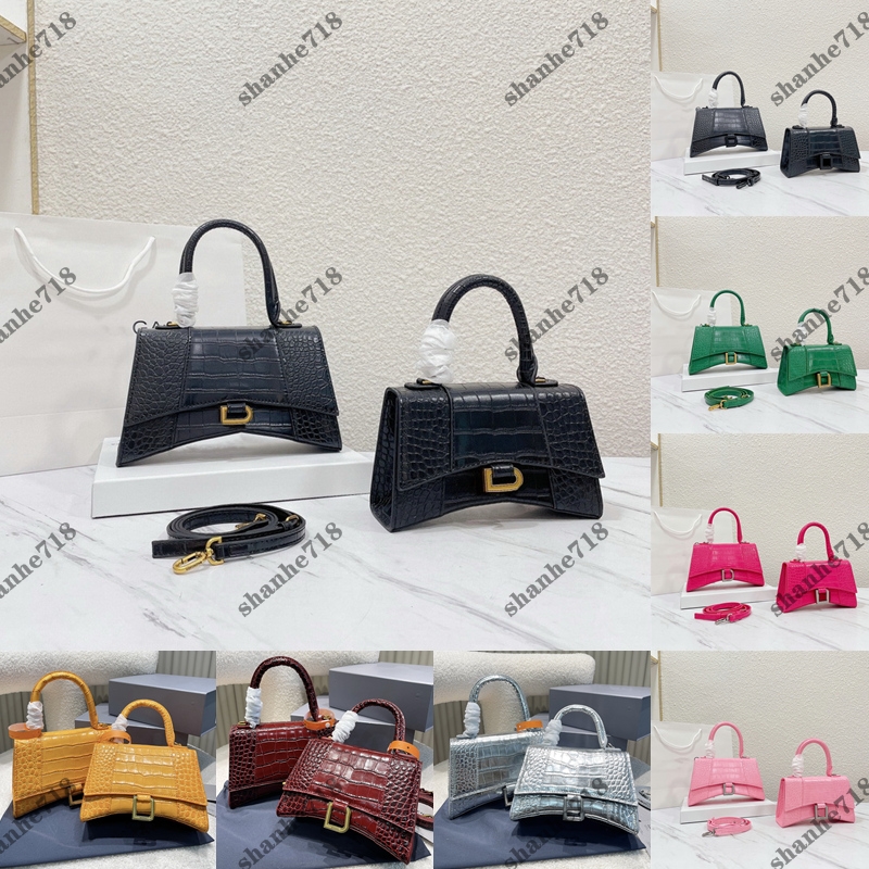 Cowhide Crocodile Pattern Designer Hourglass Bag Top Quality Women Shoulder Cross Body Bags Lady Luxury Handbags Mini Totes Hobo Underarm Bag, Bubble paper package
Cowhide Crocodile Pattern Designer Hourglass Bag Top Quality Women Shoulder Cross Body Bags Lady Luxury Handbags Mini Totes Hobo Underarm Bag, Bubble paper package