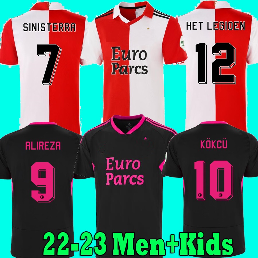 22 23 FeyenoordS Home away soccer jerseys 2022 2023 KOKCU ALIREZA Sinisterra Legioen Football shirts men kids, 22-23 home
22 23 FeyenoordS Home away soccer jerseys 2022 2023 KOKCU ALIREZA Sinisterra Legioen Football shirts men kids, 22-23 home