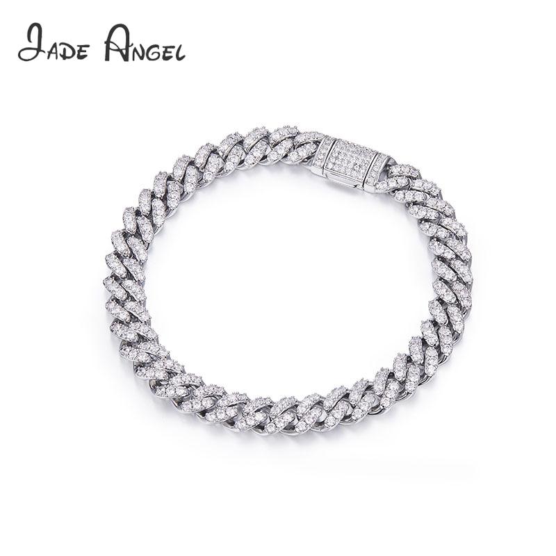Cluster Rings ANGEL Moissanite Cuban Chain Luxury Diamond Bracelet Round D VVS 925 Sterling Silver Men Hip Hop Jewelry NecklaceCluster
Cluster Rings ANGEL Moissanite Cuban Chain Luxury Diamond Bracelet Round D VVS 925 Sterling Silver Men Hip Hop Jewelry NecklaceCluster