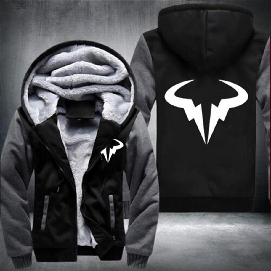 Winter Hoodie Mens Rafael Nadal Natto Thicken Fleece Coat Bull Logo Printed Zipper Jacket hoodie clothes sweatshirts US EU Size201h
Winter Hoodie Mens Rafael Nadal Natto Thicken Fleece Coat Bull Logo Printed Zipper Jacket hoodie clothes sweatshirts US EU Size201h
