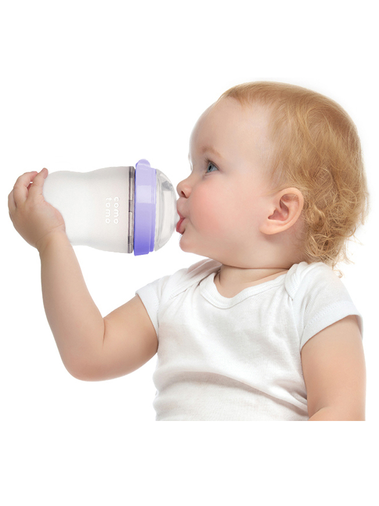 mamadeira Baby Bottle Green 250ml(8oz) pink 150ml(5oz) baby milk feeding bottle with handle bottle children 220512