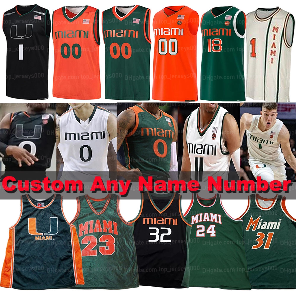 Custom 2022 Miami Hurricanes Basketball Jersey NCAA College Dejan Vasiljevic Chris Lykes Kameron McGusty Isaiah Wong Harlond Beverly Barry Salmons Charlie Moore, As shown
Custom 2022 Miami Hurricanes Basketball Jersey NCAA College Dejan Vasiljevic Chris Lykes Kameron McGusty Isaiah Wong Harlond Beverly Barry Salmons Charlie Moore, As shown