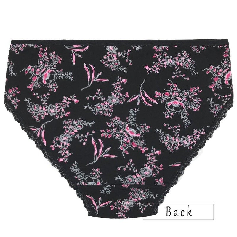 CURRAD 6pieces/lot Cotton panties women underwear plus size briefs high waiste underpant female panty for woman XXL XXXL XXXXL 220512