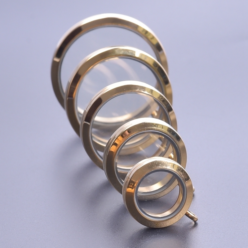 10Pcs Round Twist Po Medaillon Locket Pendant For Women Floating Charms Memory Relicario Locket Necklaces Gift Jewelry Bulk 220323