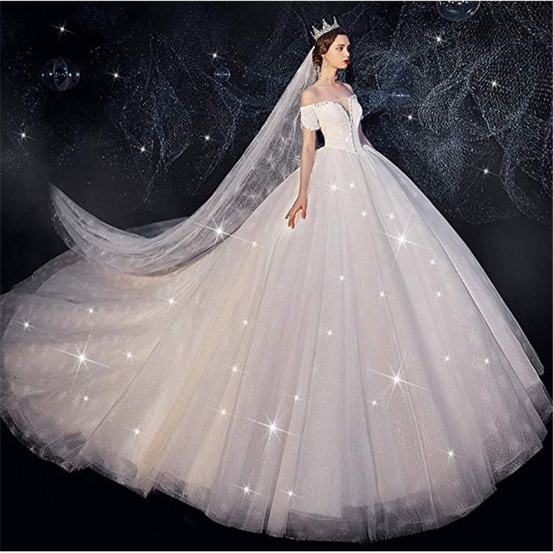 High Quality 6 Hoops Petticoats Big White Quinceanera Dress Petticoat Super Fluffy Crinoline Slip Underskirt For Wedding Ball Gown