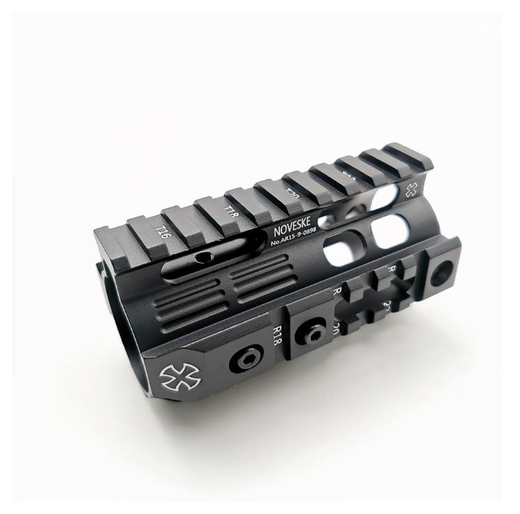 4 7 9 12 inch fishbone for jinming8 gen8 9 316 black SL casket Handguard.cx, 4 inch