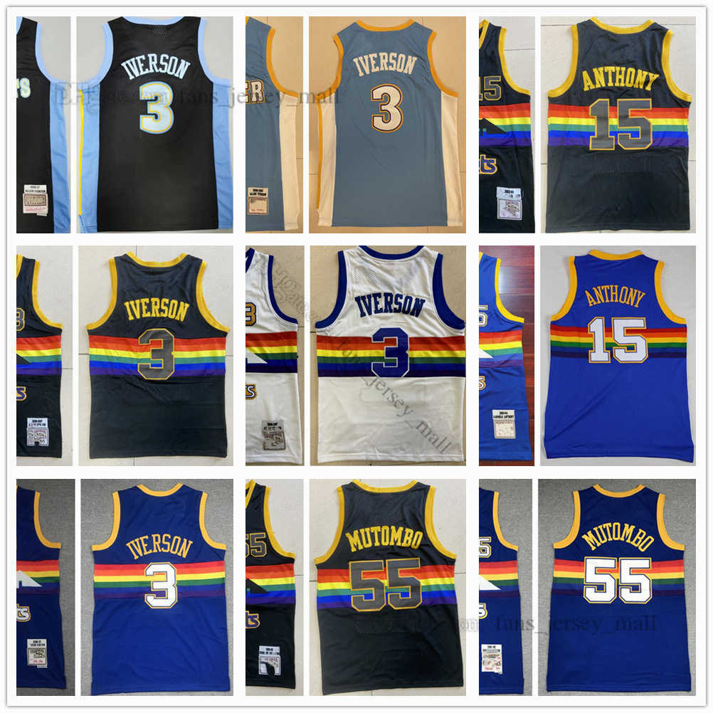 Youth Kids Men Basketball Jerseys 55 Dikembe 15 Carmelo Mutombo 3 Allen Anthony Iverson Retro Jersey, Same as picture
Youth Kids Men Basketball Jerseys 55 Dikembe 15 Carmelo Mutombo 3 Allen Anthony Iverson Retro Jersey, Same as picture