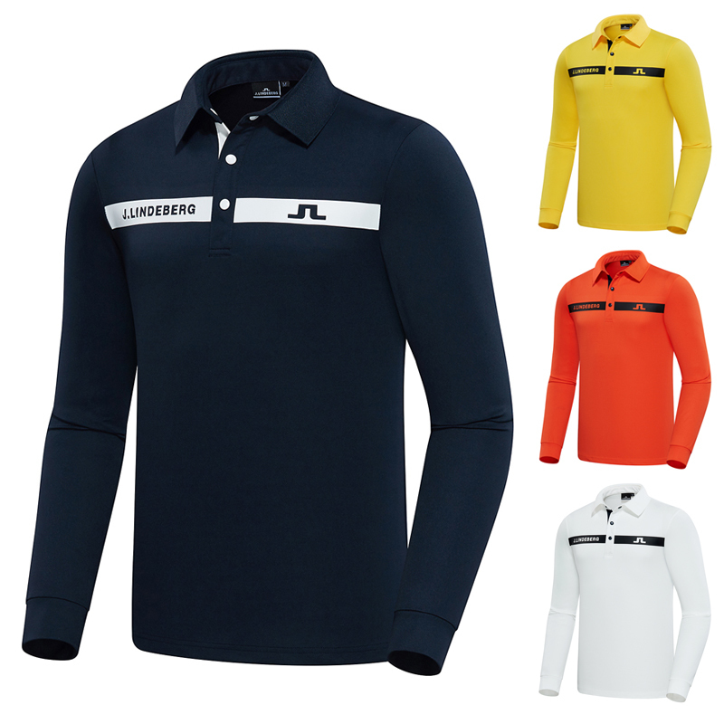 Men's Golf Clothes Outdoor Long Sleeve Golf Korean Clothing Polyester Autumn and Winter Male Multi-color Optional Sports 220623