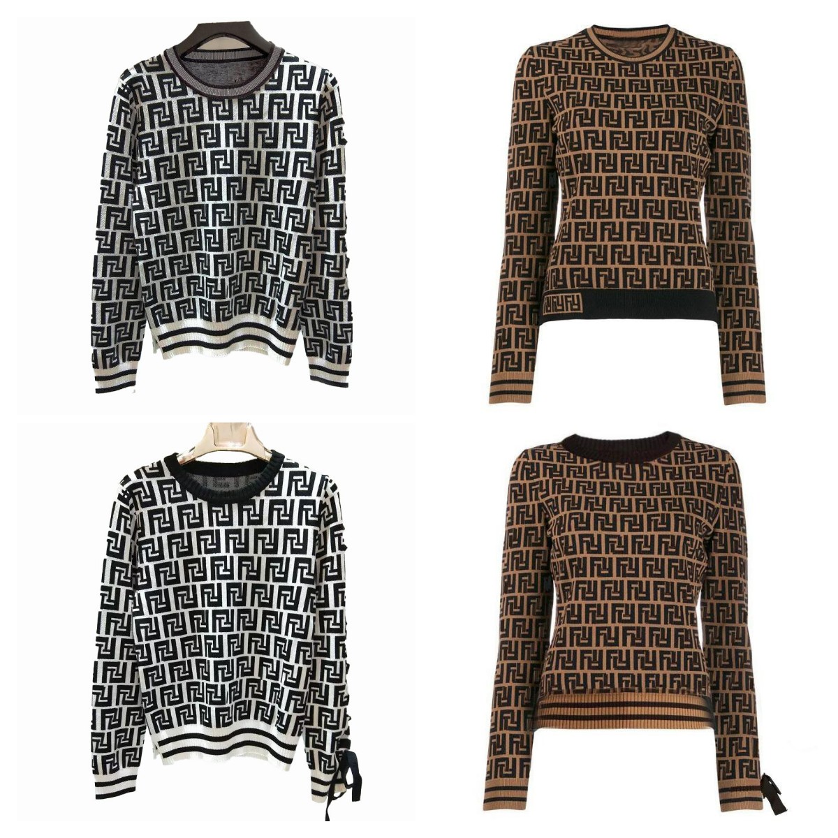 Designer Sweater Autumn Winter fashion jumper sweaters Womens Jacquard knitting Cardigan
Designer Sweater Autumn Winter fashion jumper sweaters Womens Jacquard knitting Cardigan