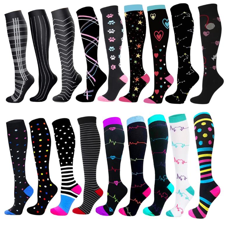 Men's Socks Compression Stockings Unisex Black Dot Striped Shaped Men Women Anti-slip Outdoor Running Cycling Long Pressure StockingsMen's, Wys001-41
Men's Socks Compression Stockings Unisex Black Dot Striped Shaped Men Women Anti-slip Outdoor Running Cycling Long Pressure StockingsMen's, Wys001-41