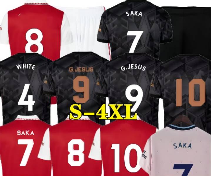 S-4XL 22 23 soccer jerseys SMITH ROWE PEPE SAKA Fans Player version ODEGAARD THOMAS MARTINELLI TIERNEY 2022 2023 no more red football shirt Men Kids sets uniforms, 22/23 kids home + socks
S-4XL 22 23 soccer jerseys SMITH ROWE PEPE SAKA Fans Player version ODEGAARD THOMAS MARTINELLI TIERNEY 2022 2023 no more red football shirt Men Kids sets uniforms, 22/23 kids home + socks