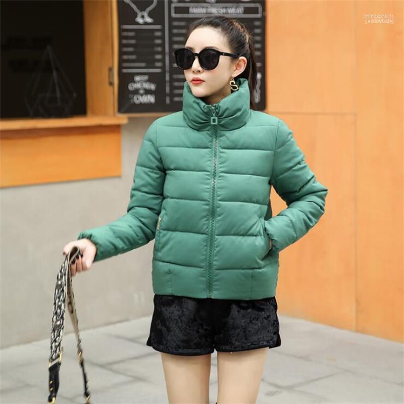 Women' Down & Parkas Woman Winter Jacket Plus Size -5XL Autumn Warm Parka Stand Collar Wadded Coat Female Ladies Solid Padded Clothing Lad, Yellow 
Women' Down & Parkas Woman Winter Jacket Plus Size -5XL Autumn Warm Parka Stand Collar Wadded Coat Female Ladies Solid Padded Clothing Lad, Yellow