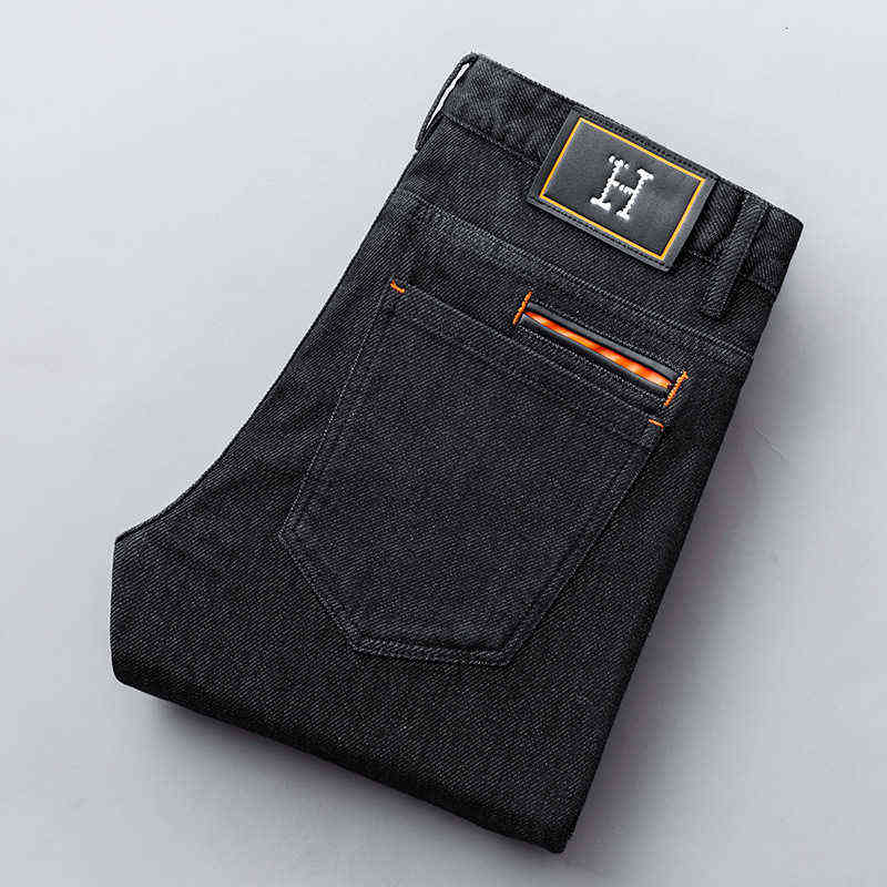 Brand European Autumn and Winter Solid Color Jeans Men's Slim Fit Elastic Youth Korean Long Pants Live Broadcast Room, H6014a
Brand European Autumn and Winter Solid Color Jeans Men's Slim Fit Elastic Youth Korean Long Pants Live Broadcast Room, H6014a