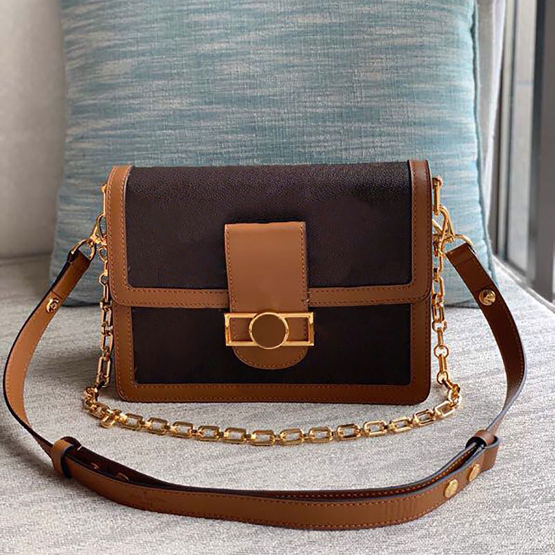 Mirror quality DAUPHINE MM Crossbody Bags M45958 Genuine Leather Luxuries Chain Bag Fashion Designers Women Shoulder Bagss With Box L031, More style consultation
Mirror quality DAUPHINE MM Crossbody Bags M45958 Genuine Leather Luxuries Chain Bag Fashion Designers Women Shoulder Bagss With Box L031, More style consultation
