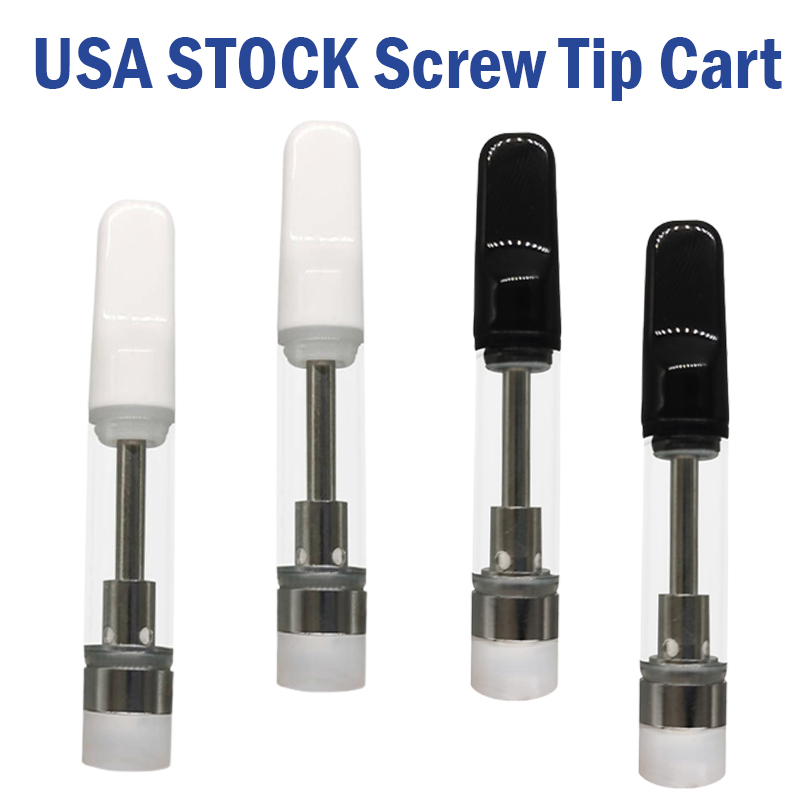 Oil Cartridge Ceramic Coil Vape Cart USA Stock Atomizer 1.0ml Empty 510 Thread Cartridges Glass Tube Vapes Pen Screw Tip Carts Electronic Cigarettes Atomizers
Oil Cartridge Ceramic Coil Vape Cart USA Stock Atomizer 1.0ml Empty 510 Thread Cartridges Glass Tube Vapes Pen Screw Tip Carts Electronic Cigarettes Atomizers