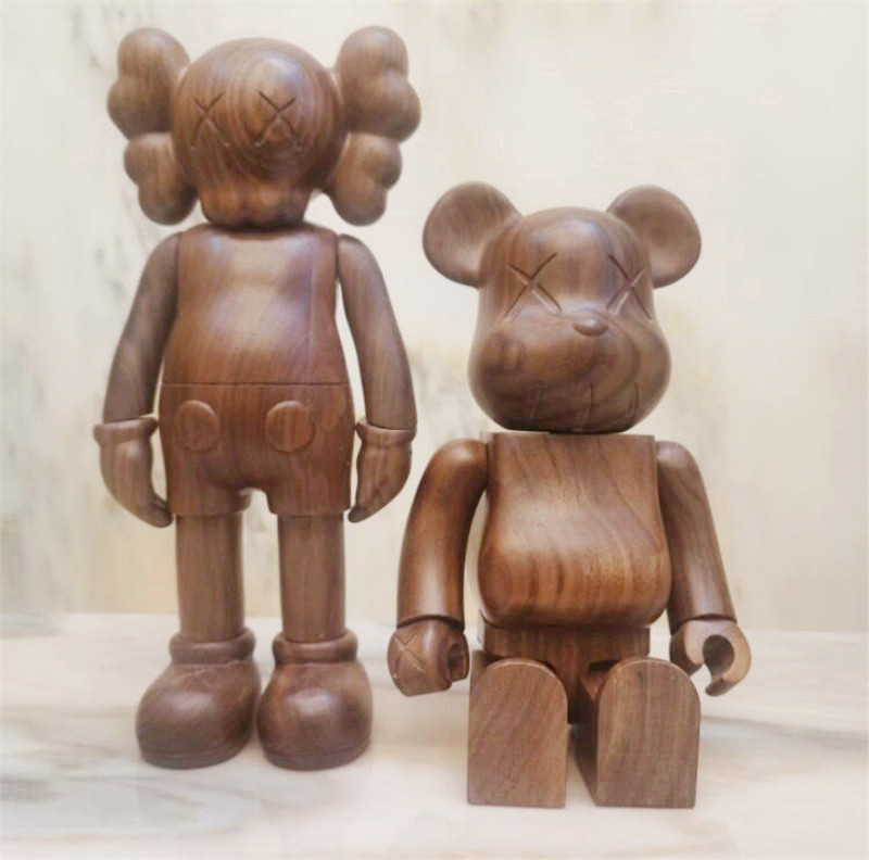 Newest 400% 28CM 2005 The Wooden Bearbrick Companion Walnut solid wood Companion Figure With Original Box Action Figure model decorations gift
Newest 400% 28CM 2005 The Wooden Bearbrick Companion Walnut solid wood Companion Figure With Original Box Action Figure model decorations gift
