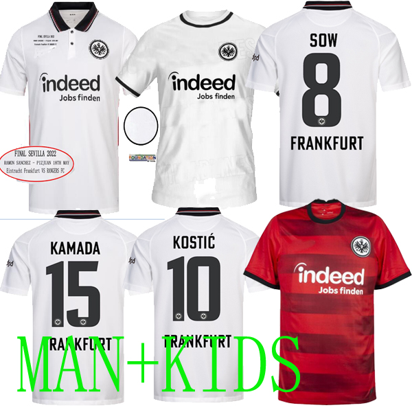 21 22 23 Eintracht Frankfurt soccer jerseys cup league final SEVILLA 2022 RAMON SANCHEZ - PIZJUAN SOW HAUGE football uniform HASEBE KAMADA jersey maillot de foot shirt, 2022 away
21 22 23 Eintracht Frankfurt soccer jerseys cup league final SEVILLA 2022 RAMON SANCHEZ - PIZJUAN SOW HAUGE football uniform HASEBE KAMADA jersey maillot de foot shirt, 2022 away