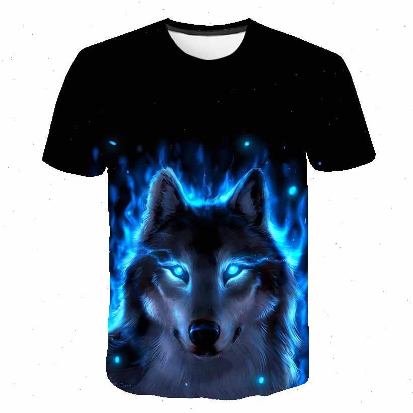 Animal Wolf Summer T-shirts Children 3d Short-sleeved Leisure T Shirt Printed Boys Girls T-shirt Kids Fashion, Color17
Animal Wolf Summer T-shirts Children 3d Short-sleeved Leisure T Shirt Printed Boys Girls T-shirt Kids Fashion, Color17