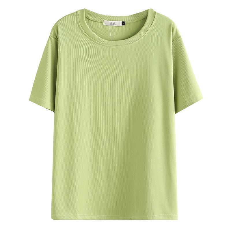 Women's Plus Size T-Shirt For Women Clothes Fashion Short Sleeve Tops Casual Simple Round Collar In Solid Color Tee Summer 2022Women's, Black
Women's Plus Size T-Shirt For Women Clothes Fashion Short Sleeve Tops Casual Simple Round Collar In Solid Color Tee Summer 2022Women's, Black