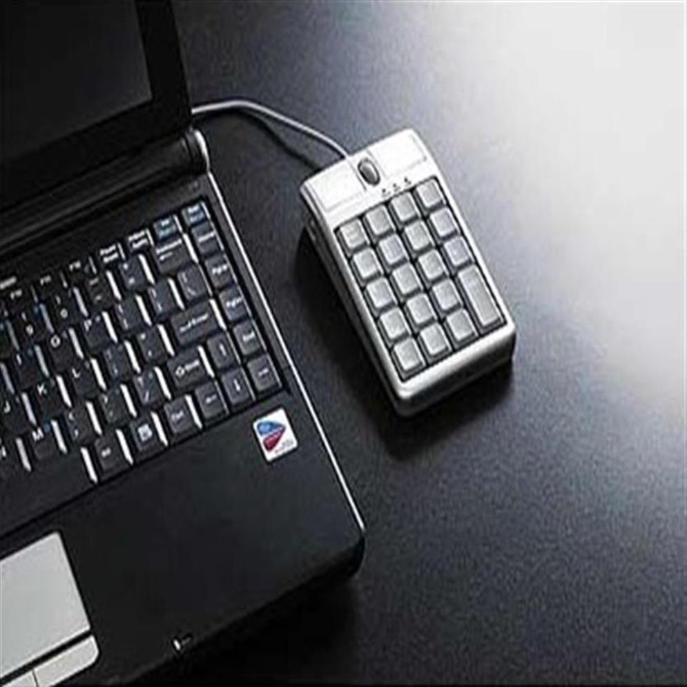 Original 2 in iOne Scorpius N4 Optical Mouse USB KeypadWired 19 Numerical Keypad with Mouse and Scroll Wheel for fast data entry1