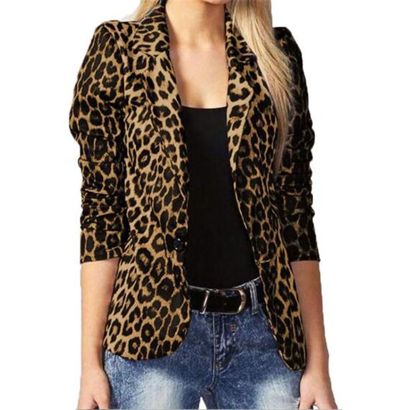 Women' Jackets 2022 Spring Leopard Print Suit Coat Women Fashion Short Jacket Retro Single Breasted Temperament OL Office Lady Clothing, Gray
Women' Jackets 2022 Spring Leopard Print Suit Coat Women Fashion Short Jacket Retro Single Breasted Temperament OL Office Lady Clothing, Gray
