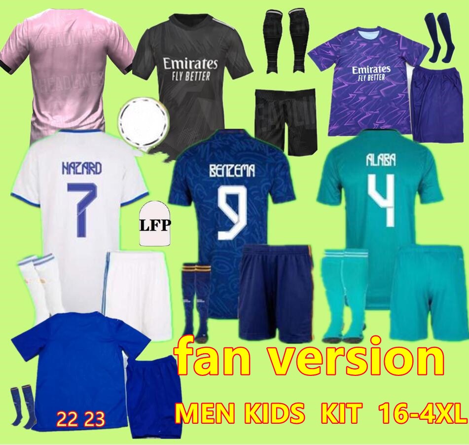 Fans Player Real Mbappe Jerseys 22 22 Benzema Soccer Football Shirt 2021 2022 Madrid Vini Jr Alaba Peligro Asensio Modric Marcelo Isco Camiseta Adultos y niños, Yellow
Fans Player Real Mbappe Jerseys 22 22 Benzema Soccer Football Shirt 2021 2022 Madrid Vini Jr Alaba Peligro Asensio Modric Marcelo Isco Camiseta Adultos y niños, Yellow