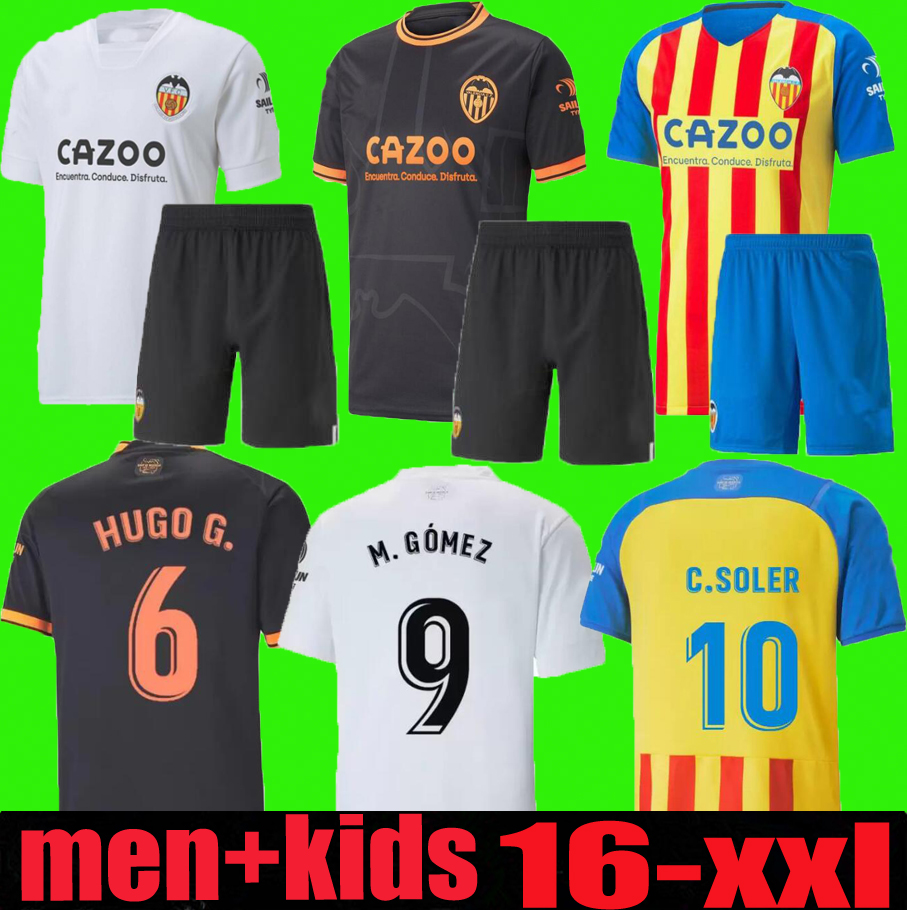 2022 2023 valencia away black soccer jerseys GUEDES GAMEIRO Florenzi camisetas de futbol RODRIGO Gaya M.Gomez JERSEY men kids kit football shirts
2022 2023 valencia away black soccer jerseys GUEDES GAMEIRO Florenzi camisetas de futbol RODRIGO Gaya M.Gomez JERSEY men kids kit football shirts