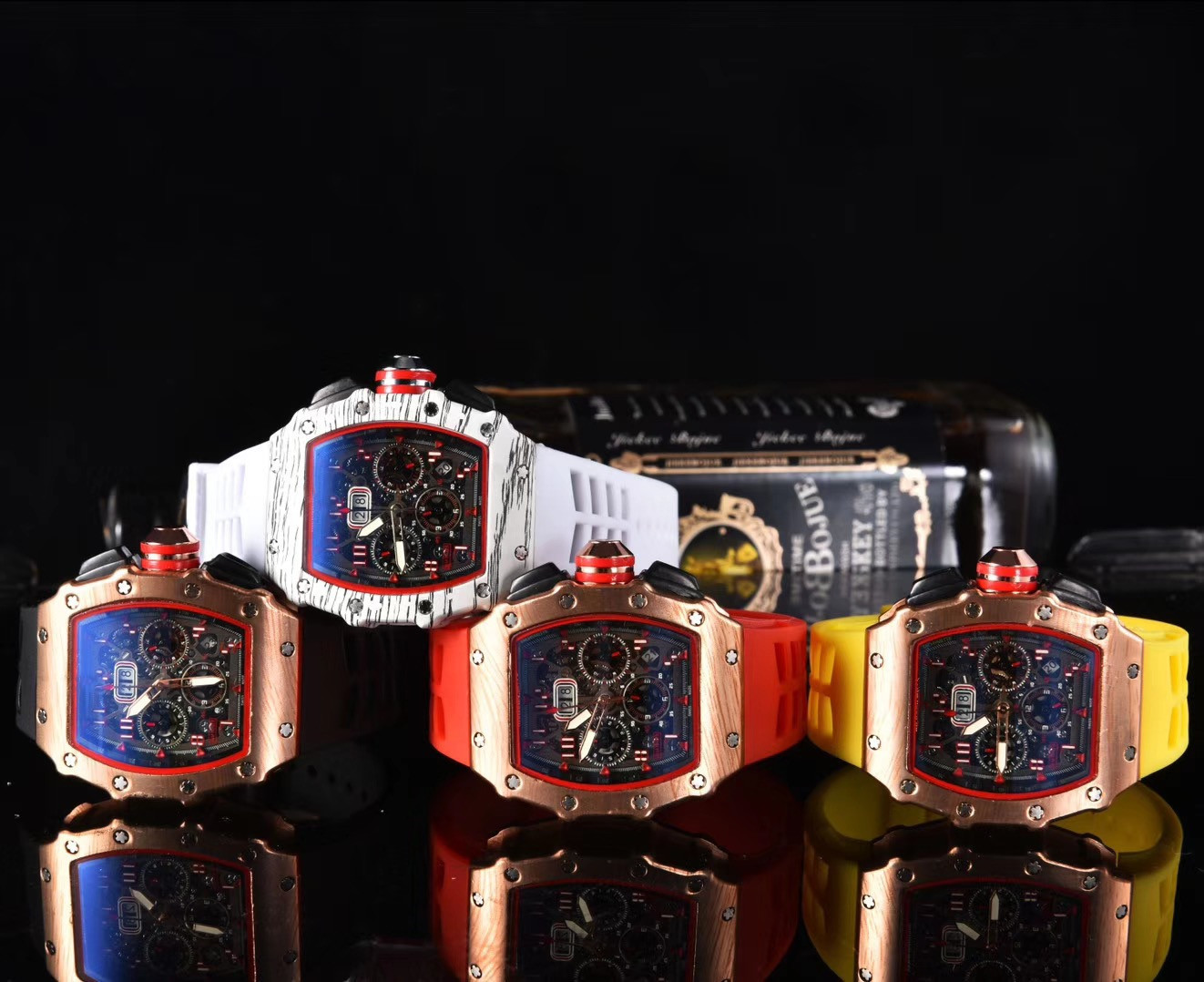 watch automatic quartz movement Brand Watches Rubber Strap Business Sports Transparent Watchs Imported crystal mirror battery watchss, Do not touch hot water
watch automatic quartz movement Brand Watches Rubber Strap Business Sports Transparent Watchs Imported crystal mirror battery watchss, Do not touch hot water