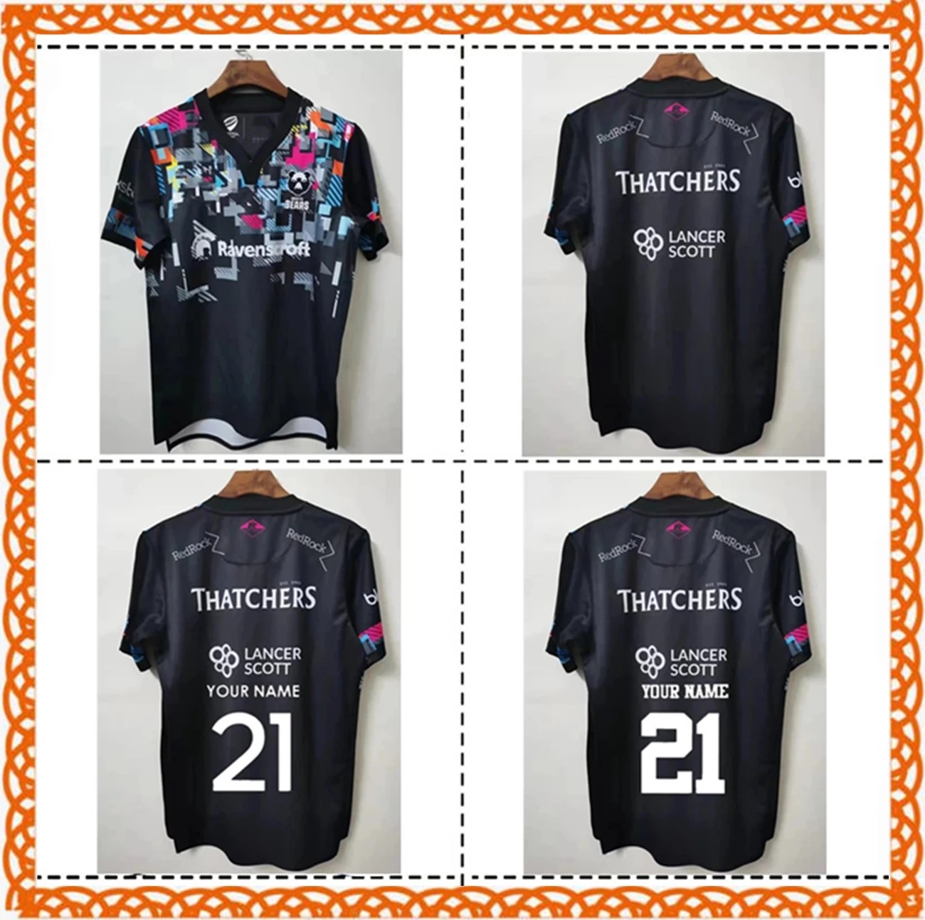 2021 Bristol Bears Home Rugby Jersey Shirt 2021/22 BRISTOL BEARS HOME RUGBY TRAINING JERSEY size S---5XL
2021 Bristol Bears Home Rugby Jersey Shirt 2021/22 BRISTOL BEARS HOME RUGBY TRAINING JERSEY size S---5XL