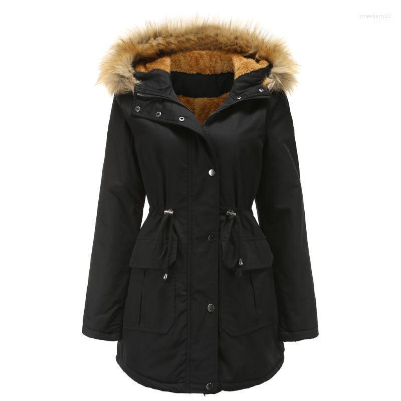 Women' Down & Parkas 2022 Winter Big Artificial Fur Warm Green Adjustable Waist Outwear Cotton Coats Women Flannel High Quality Jacket Stra, Black
Women' Down & Parkas 2022 Winter Big Artificial Fur Warm Green Adjustable Waist Outwear Cotton Coats Women Flannel High Quality Jacket Stra, Black