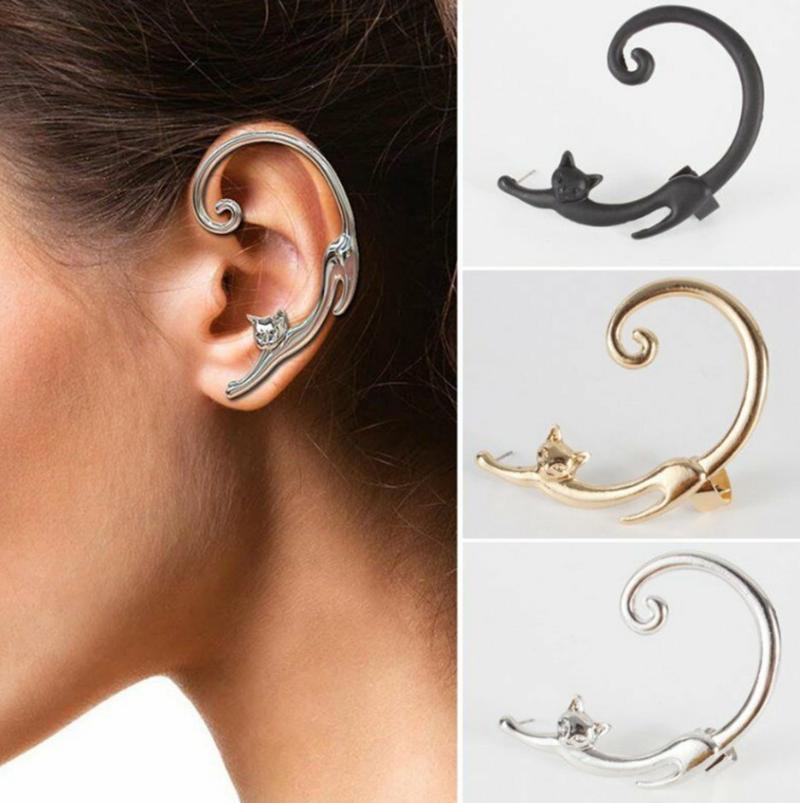 Clip-on & Screw Back European And American Retro Jewelry Simple Smooth Cat Ear Earcuff Clip Earrings For Women
Clip-on & Screw Back European And American Retro Jewelry Simple Smooth Cat Ear Earcuff Clip Earrings For Women