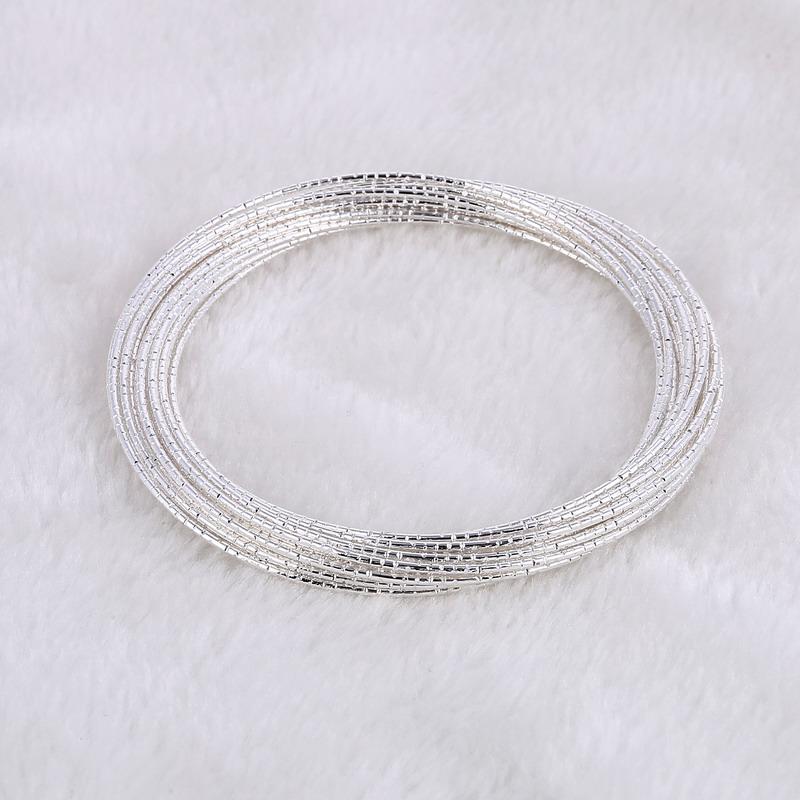 Bangle 20pcs Or 10pcs Set Wire Metal Bracelets Bangles For Women 70mm Big Circle Jewelry Party GiftBangle
Bangle 20pcs Or 10pcs Set Wire Metal Bracelets Bangles For Women 70mm Big Circle Jewelry Party GiftBangle