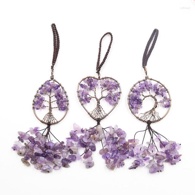 Pendant Necklaces Unique Copper Wire Wrap Tree Of Life Natural Purple Amethysts Stone With Tassels Statement JewelryPendant
Pendant Necklaces Unique Copper Wire Wrap Tree Of Life Natural Purple Amethysts Stone With Tassels Statement JewelryPendant