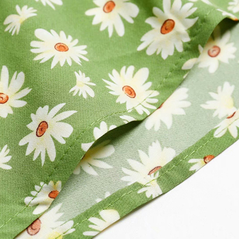 Summer Floral Print Boho Mini Skirt Women Sexy Bandage High Waist Frills Short Skirt Female Pleated Skirts 220611