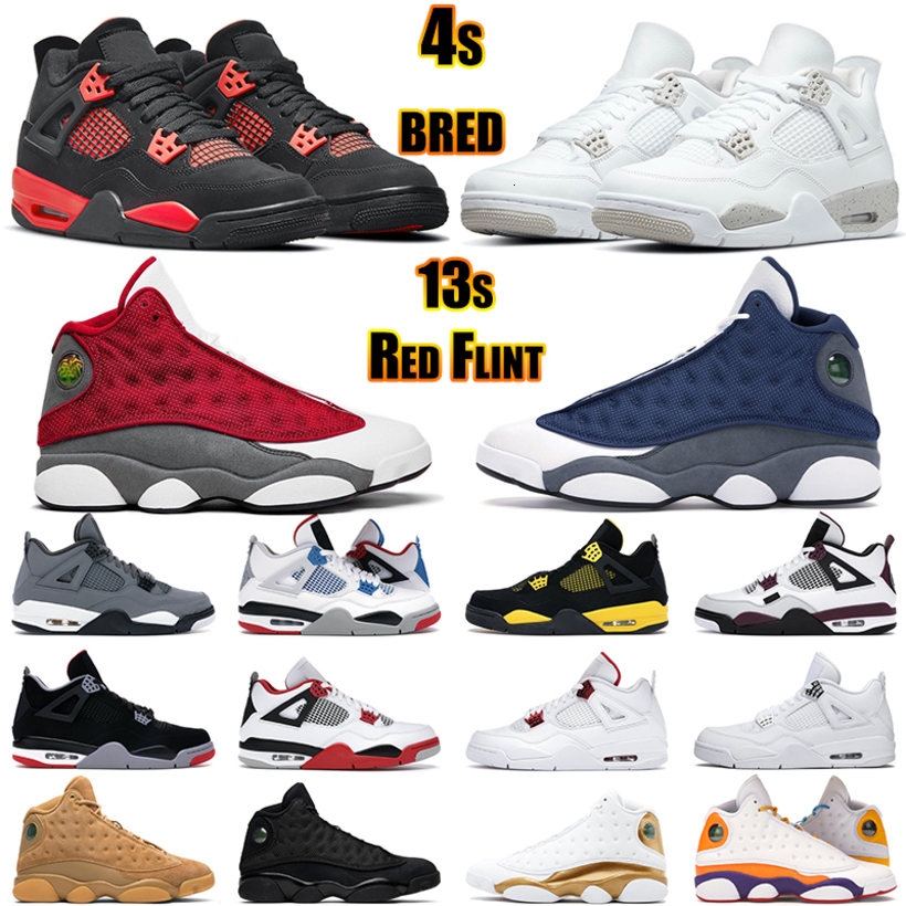 Top Quality Jordons Basketball Shoes 4s Jumpman Men Women 4 Pure Money White Oreo Black Cat Red Thunder Paris 13s Chicago Flint Lucky Green, Hyper royal
Top Quality Jordons Basketball Shoes 4s Jumpman Men Women 4 Pure Money White Oreo Black Cat Red Thunder Paris 13s Chicago Flint Lucky Green, Hyper royal