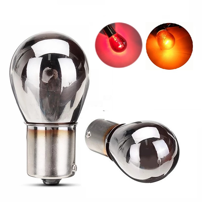 New 2pcs 581 PY21W S25 BAU15S Silver / Chrome Amber red Glass 12V 21W 1156 BAY15D P21/5W Car Tail Lamp Stop Light Indicator Bulb
New 2pcs 581 PY21W S25 BAU15S Silver / Chrome Amber red Glass 12V 21W 1156 BAY15D P21/5W Car Tail Lamp Stop Light Indicator Bulb