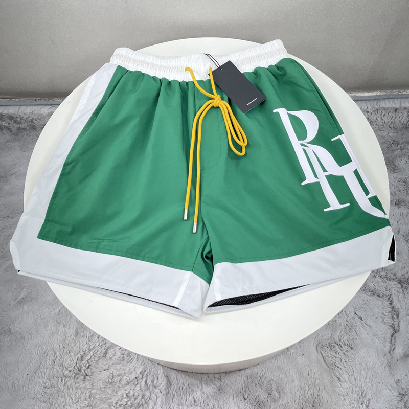 22fw Summer Beach Shorts USA Women Men High Street Drawstring Casual Running Middle Pants Jogging Bottoms
