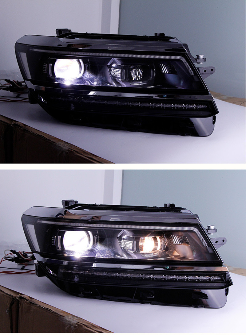 Auto Front Lights For Tiguan LED Headlight 17-21 LED Headlights LHD And RHD Style DRL Dynamic Turn Signal Lamp