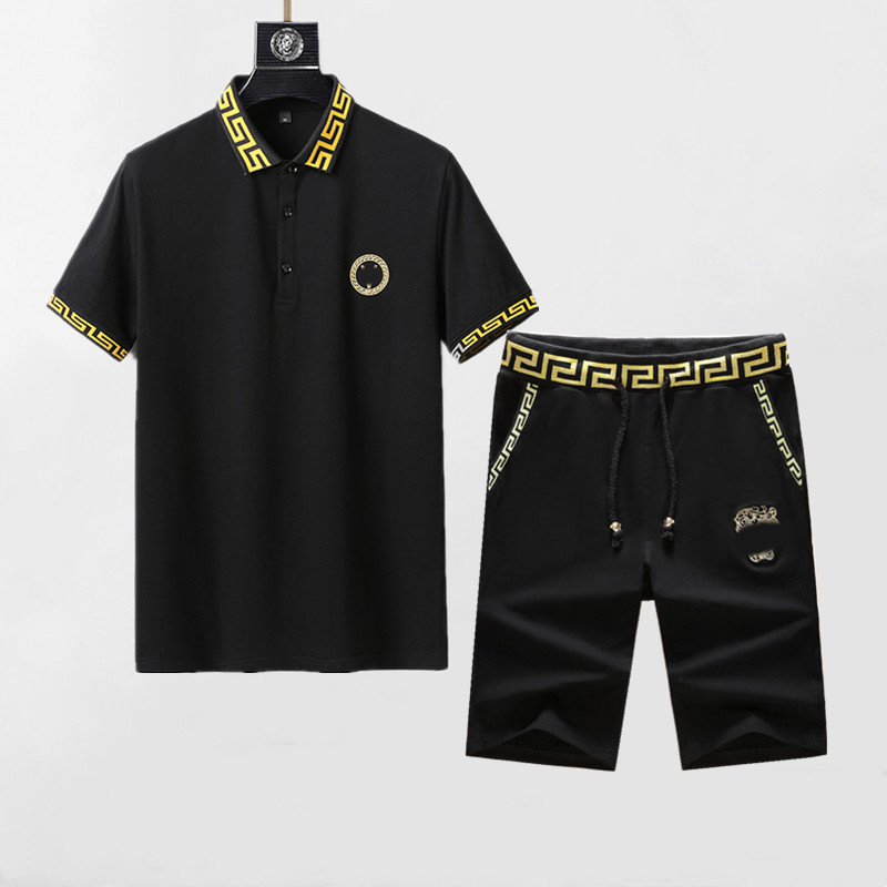 2022 Men's Brand Designer Tracksuits sets Pullover Mens Women Short sleeve Sport Suits Casual Jogging designs Sportswear@23, Black
2022 Men's Brand Designer Tracksuits sets Pullover Mens Women Short sleeve Sport Suits Casual Jogging designs Sportswear@23, Black