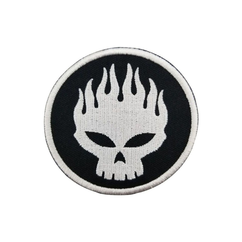 White Flame Skull Embroidery Patches Sewing Notions For Clothing Biker Jacket Punk Style Custom Patch
White Flame Skull Embroidery Patches Sewing Notions For Clothing Biker Jacket Punk Style Custom Patch