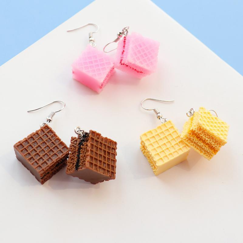 Dangle & Chandelier Simulation Strawberry Chocolate Cake Pendant Earrings Girl Handmade Creative Jewelry Accessories
Dangle & Chandelier Simulation Strawberry Chocolate Cake Pendant Earrings Girl Handmade Creative Jewelry Accessories