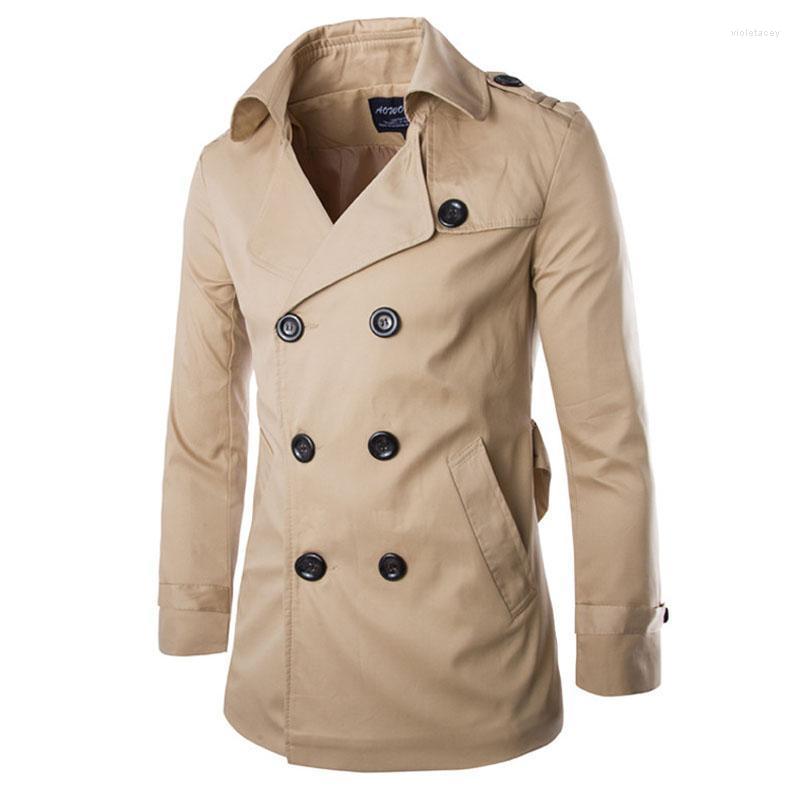 Men's Trench Coats Autumn Windbreaker Double-breasted Lapels Slim Long Coat Fashion Classic Solid Color Business Viol22, Black
Men's Trench Coats Autumn Windbreaker Double-breasted Lapels Slim Long Coat Fashion Classic Solid Color Business Viol22, Black