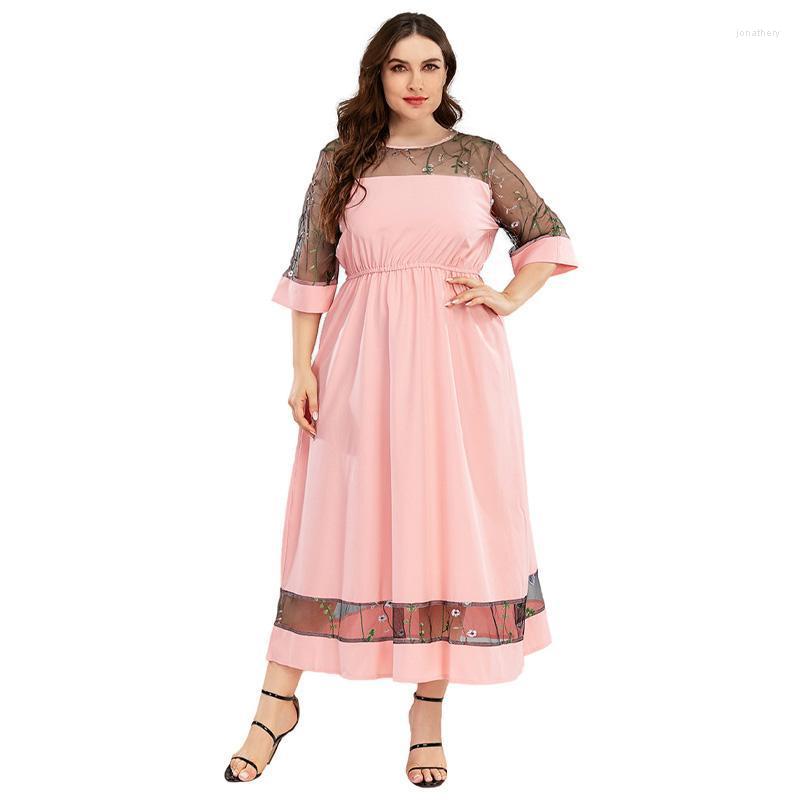 Plus Size Dresses Summer Vintage Mesh Neck Half Sleeve High Waist Hait Sexy Lace Hollow Out Bridesmaid Dress For Women Party Jona22, Black dress
Plus Size Dresses Summer Vintage Mesh Neck Half Sleeve High Waist Hait Sexy Lace Hollow Out Bridesmaid Dress For Women Party Jona22, Black dress