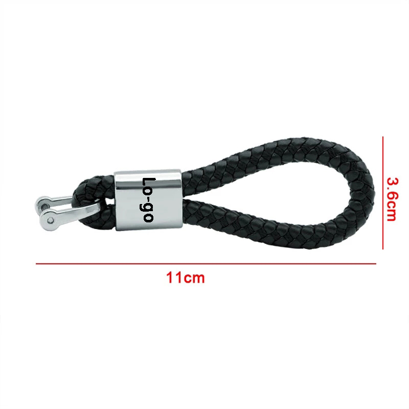 Car Leather Badge Keychain Emblem Metal KeyRing For Audi A1 A3 A4 A5 A6 A7 C5 C6 Q5 Q7 S3 S6 S7 a4l q5l Modified Accessories