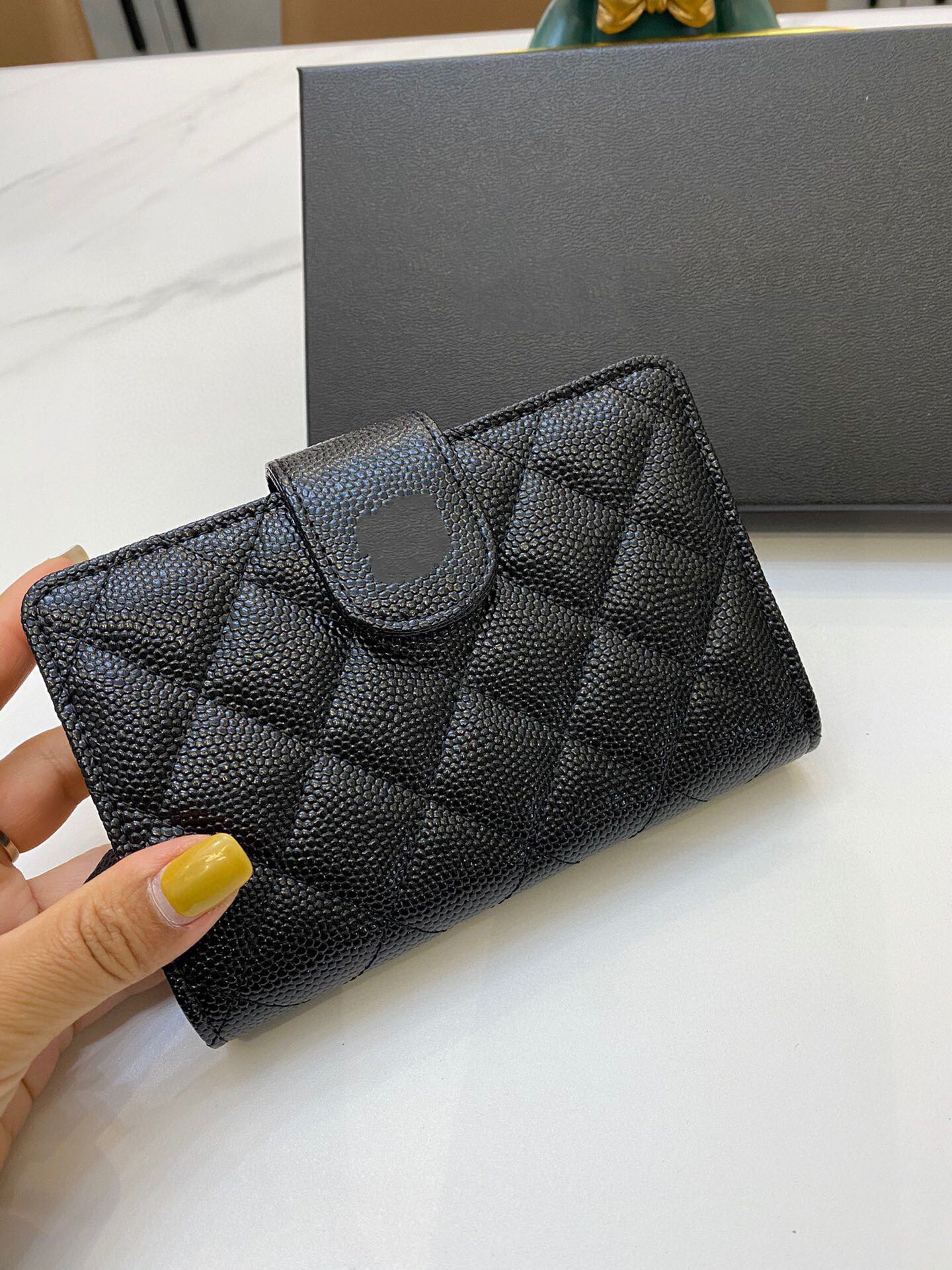 women designers luxurious purse cluth top quality wallet classic passport card holder Wholesale cheque book Genuine Leather Gift Box caviar #1628 mini 16CM, Black
women designers luxurious purse cluth top quality wallet classic passport card holder Wholesale cheque book Genuine Leather Gift Box caviar #1628 mini 16CM, Black