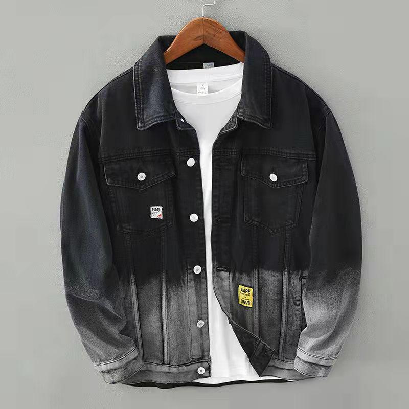 Men's Jackets Men Jean Jacket Long Sleeve Vintage Cowboy Classic Design Stylish Black Color Contrast Male CoatMen's
Men's Jackets Men Jean Jacket Long Sleeve Vintage Cowboy Classic Design Stylish Black Color Contrast Male CoatMen's