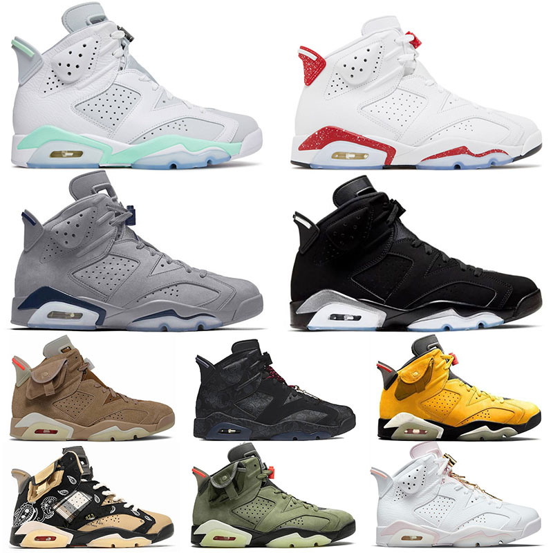 Original Jumpman 6 6s IV Retro Designer Basketball Shoes For Mens Womens Georgetown Metallic Silver Cactus Jack Red Oreo Sports Sneakers Trainers Size 36-47, 40-47 unc
Original Jumpman 6 6s IV Retro Designer Basketball Shoes For Mens Womens Georgetown Metallic Silver Cactus Jack Red Oreo Sports Sneakers Trainers Size 36-47, 40-47 unc